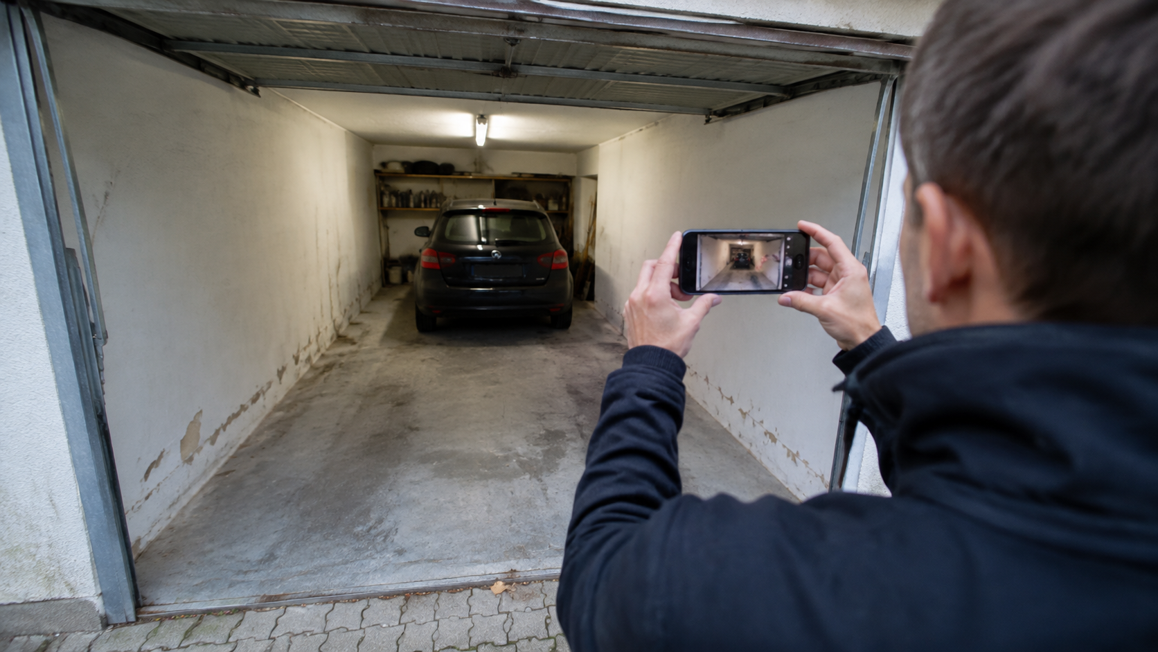Ako nafotiť garáž alebo státie, aby záujemca videl rozmery aj prístup
