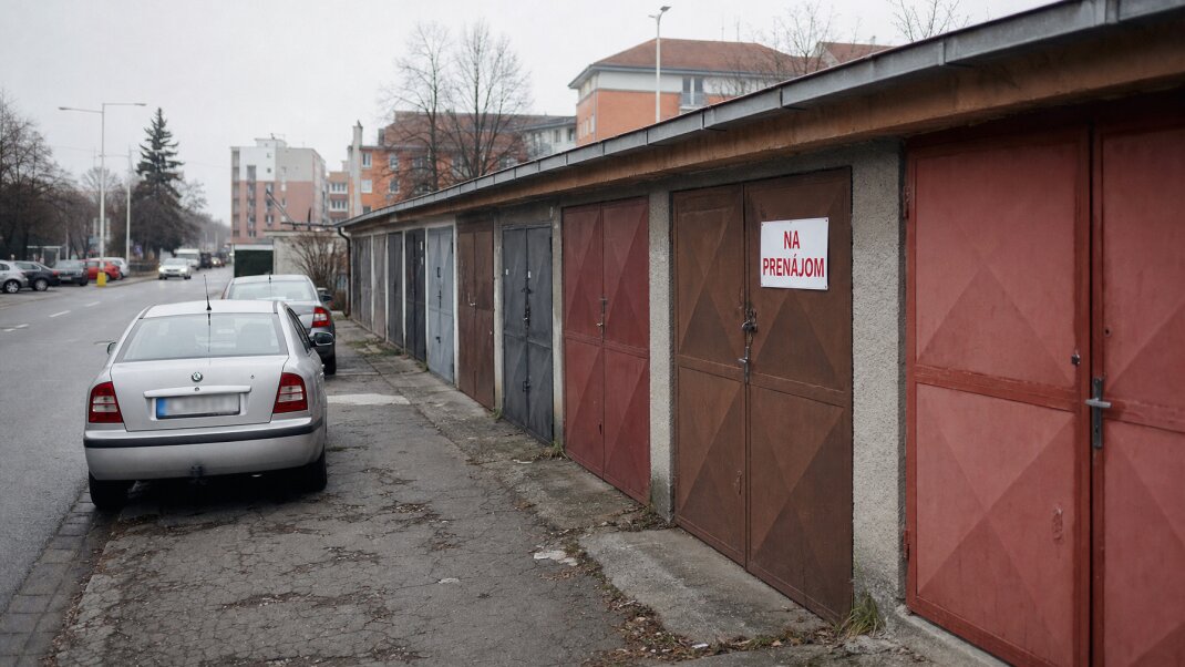Garáž na prenájom v Bratislave – Nové Mesto s parkovacími miestami