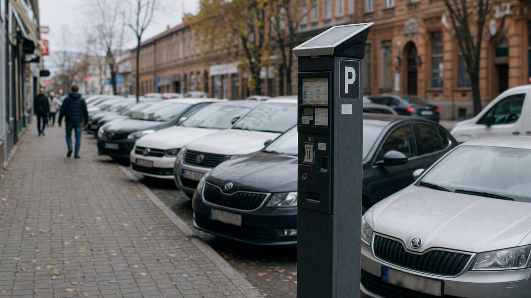 Vodič hľadá parkovacie miesto v preplnenom bratislavskom centre
