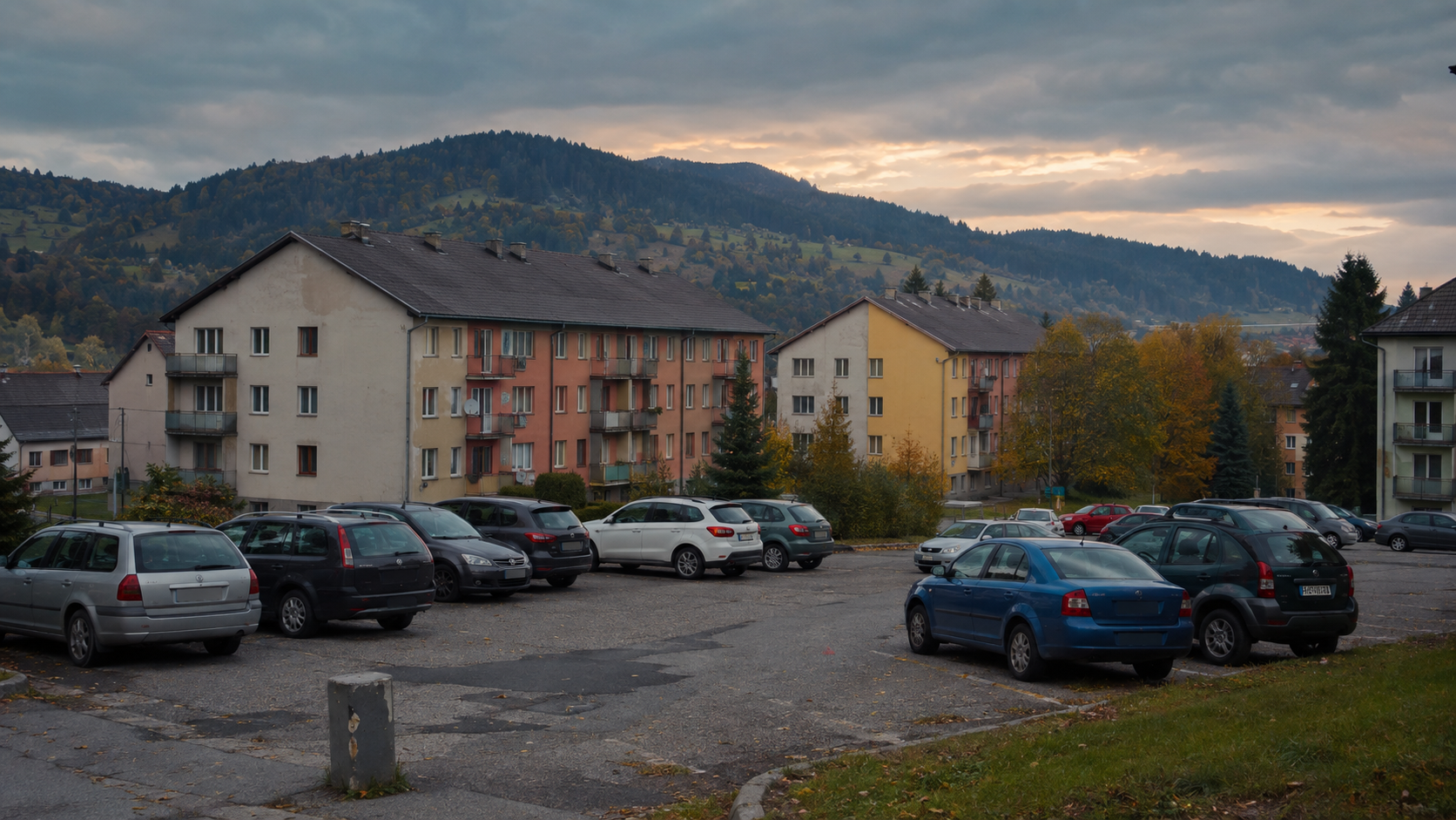 Dolný Kubín autom: centrum, nemocnica a východisko na Oravu