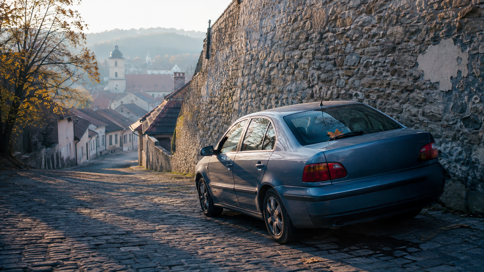 Kremnica autom: kde nechať auto pred vstupom do historického jadra