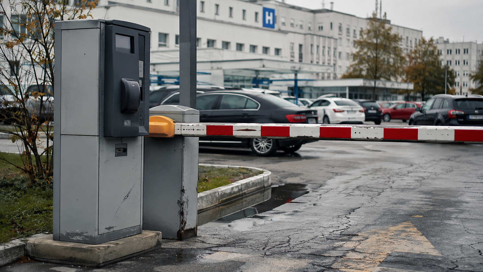 Parkovanie na Kramároch: nemocnica, NOÚ a detská klinika nemajú rovnaký režim — detail