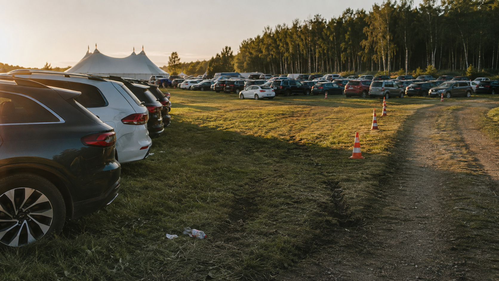 Parkovanie na Pohode: čo vyrieši festival a čo zostáva na vodičovi