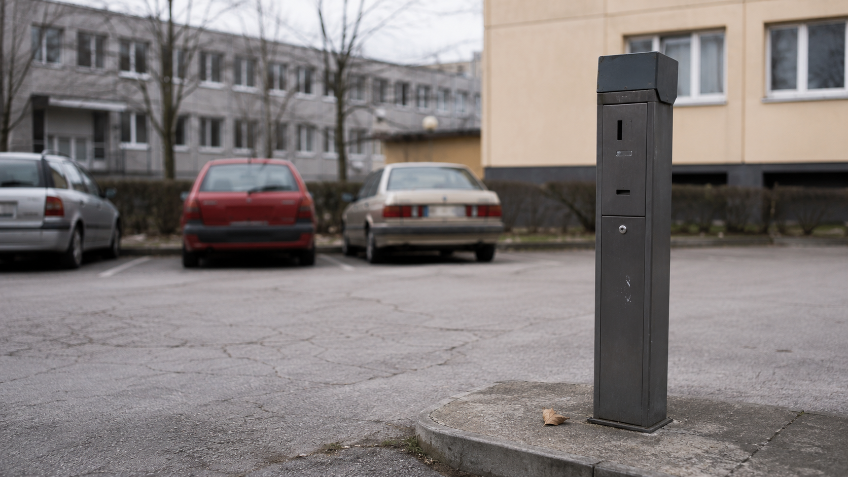 Univerzitná nemocnica Martin autom: parkovanie pri starom aj novom areáli — detail