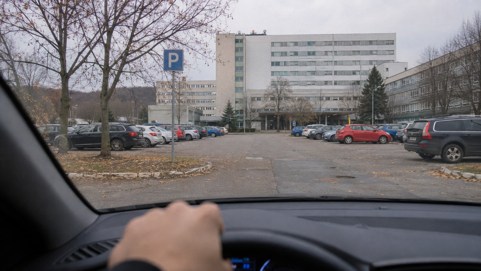 Rooseveltova nemocnica autom: kde zaparkovať v Banskej Bystrici