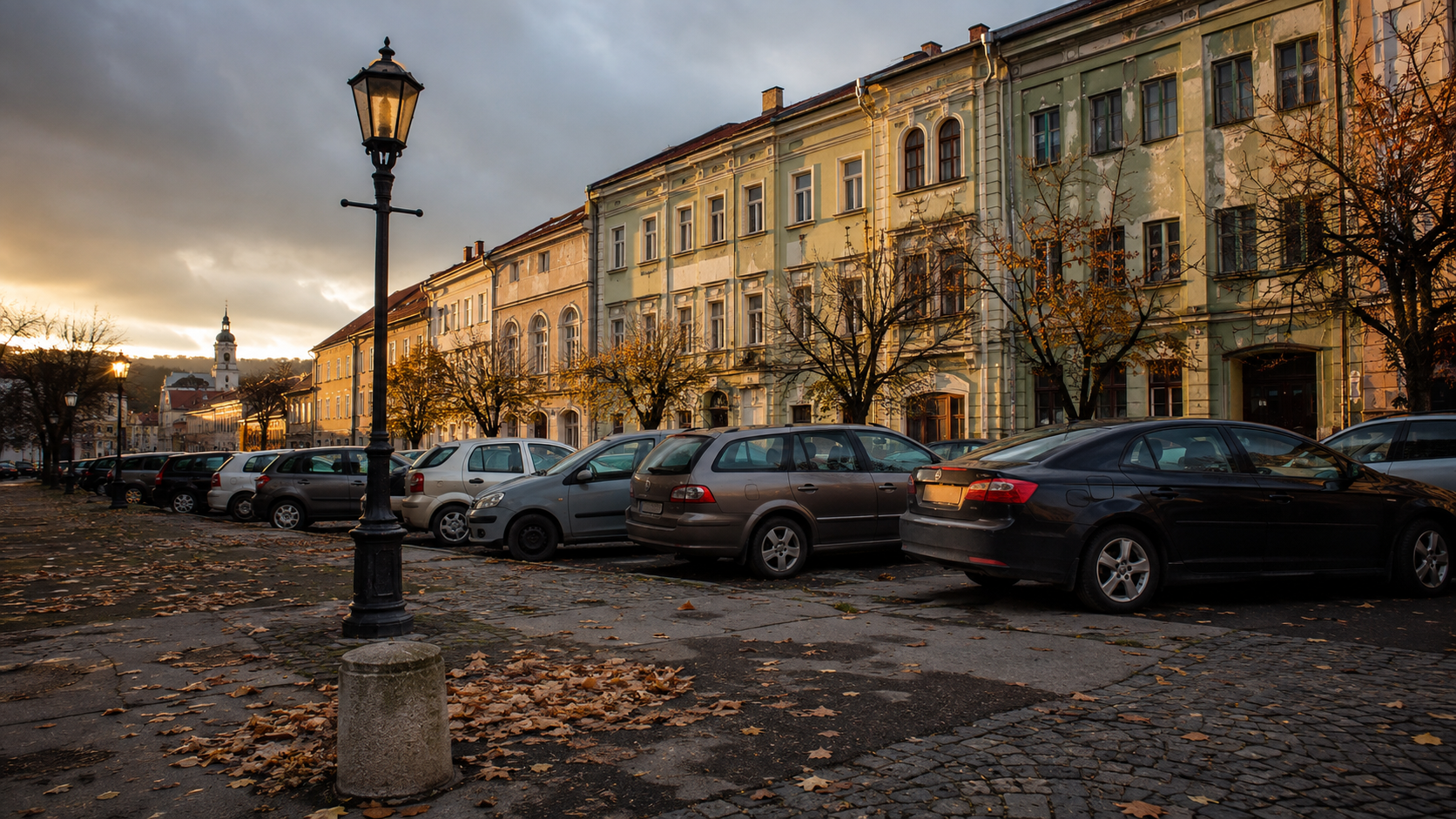 Parkovanie v Topoľčanoch od centra po nemocnicu