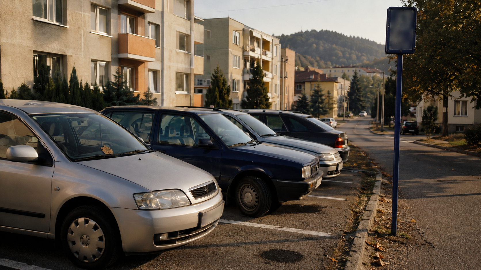 Parkovanie vo Vranove nad Topľou pre rezidenta aj návštevu