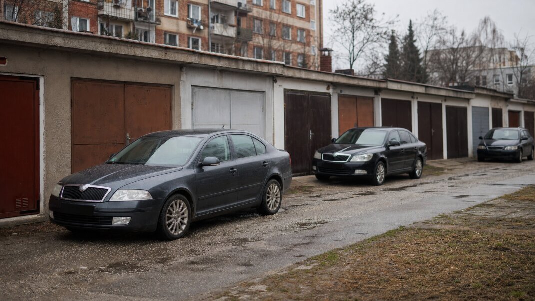 Graf zobrazujúci cenové rozdelenie garáží v Bratislave