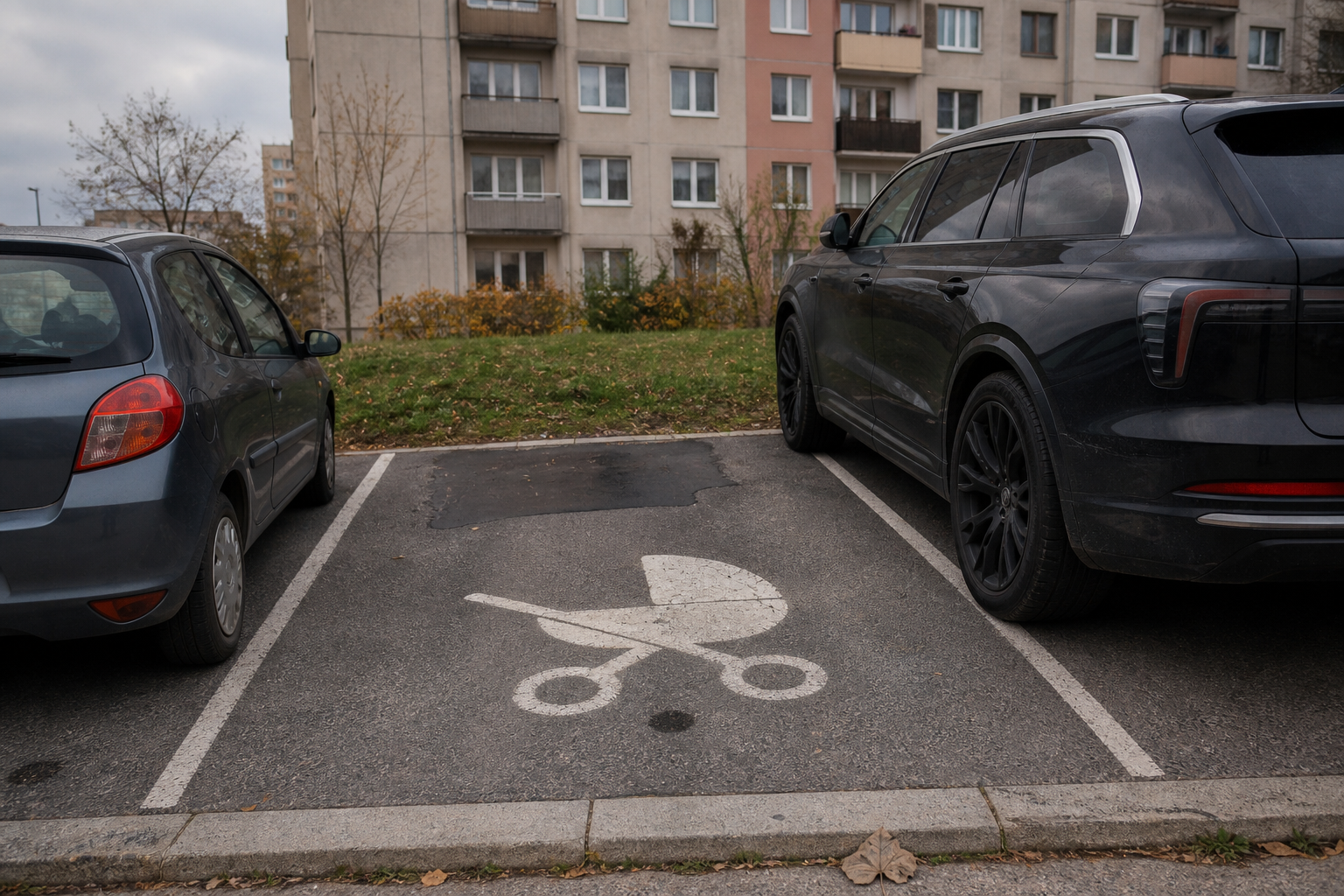 Rodinné parkovacie miesta nie sú odmenou za veľké auto