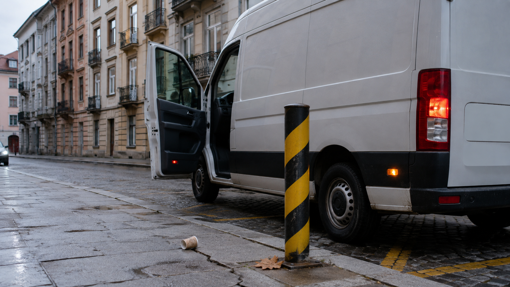 Kuriér na štyri minúty: prečo zásobovacie miesto nie je bežné parkovisko