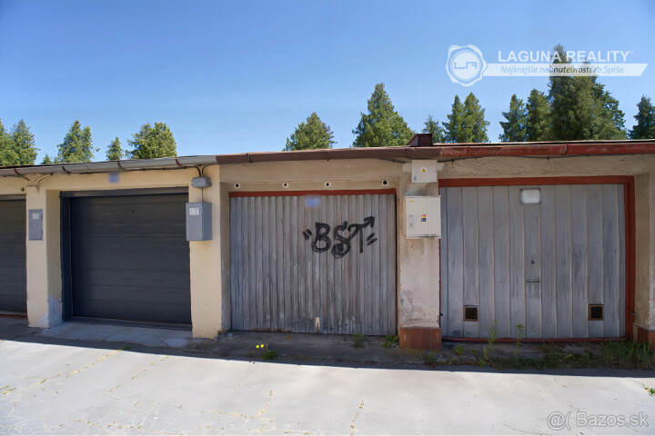 Garáž s pivnicou na predaj v Spišskej Novej Vsi
