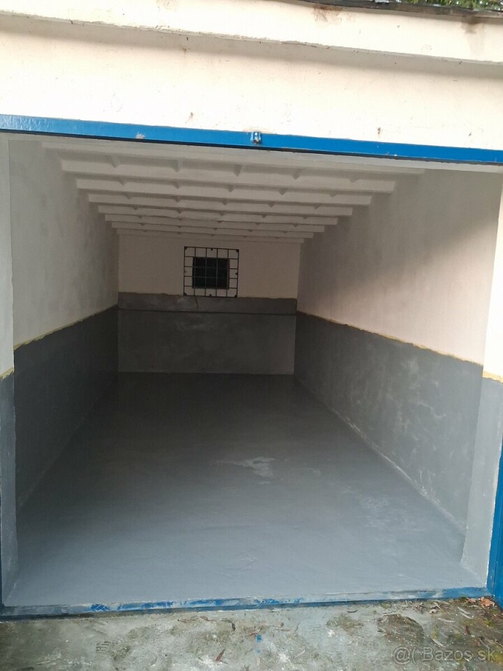 Prenájom kompletne prerobenej garáže 19,5 m² v PB