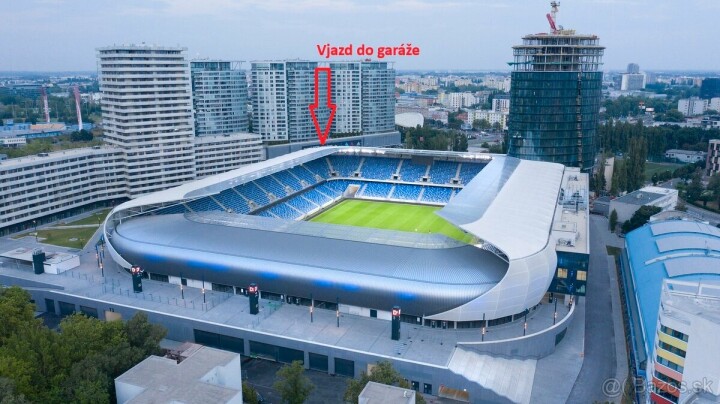 Garážové státie na predaj pri Národnom futbalovom štadióne BA