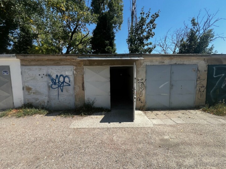 Na predaj samostatná garáž na Vyhnianskej ceste, Bratislava - Nové Mesto