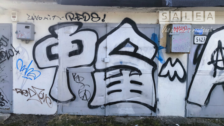 Samostatná garáž s pozemkom 19m2 na predaj v Žiline - Hliny IV.