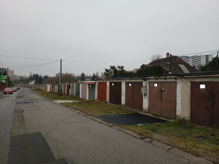 Na predaj garáž na ulici Račí potok v Košiciach