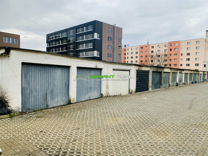 Predaj dvojgaráže 37 m² v Prešove na ulici Tarasa Ševčenka