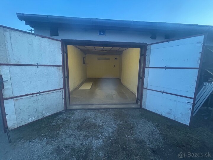 Predaj podpivničenej garáže na Sládkovičovej ulici