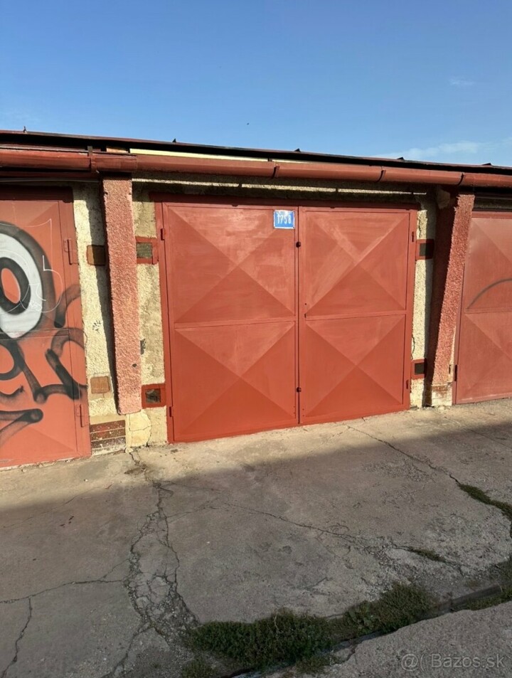 Predaj garáže na sídlisku Mier, Wolkerova ulica