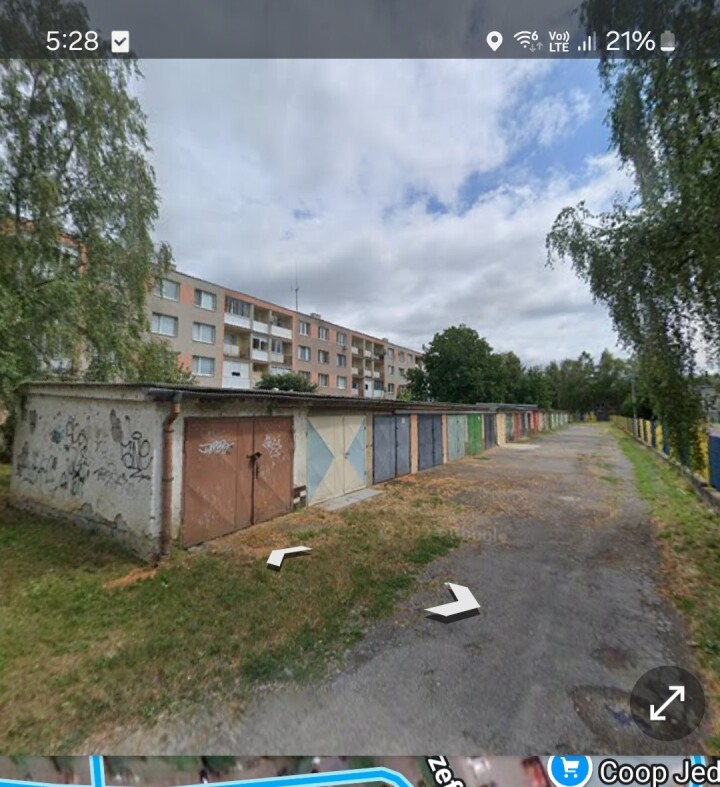 Garáž po rekonštrukcii v centre Michaloviec