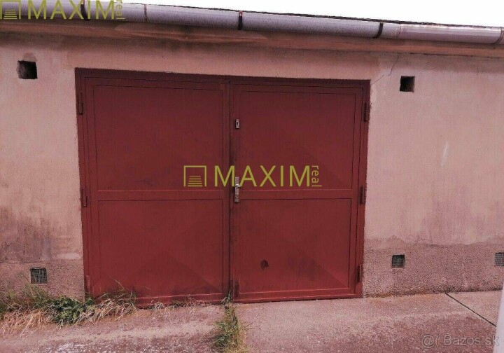 Predaj veľkej murované garáže s pozemkom na ul. Rušňová