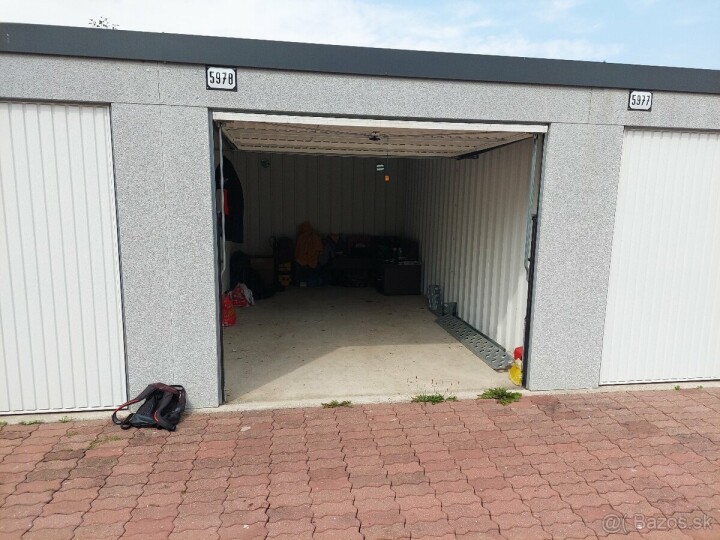 Garáž na prenájom na ulici Okružná v Starej Ľubovni