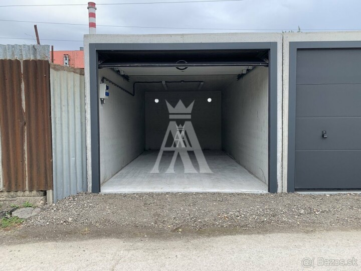 Nová garáž na predaj pri Teplárni v Košiciach