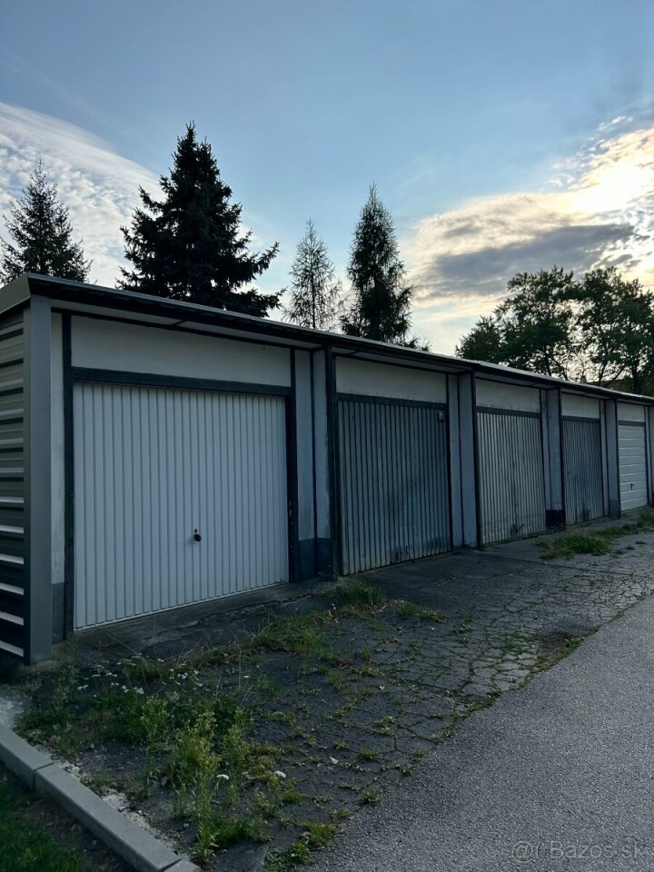 Predaj garáže o výmere 19m² na ulici Lipová