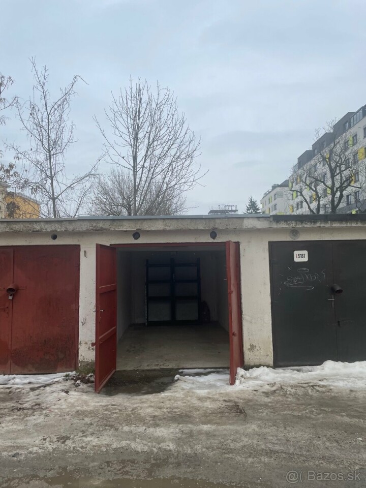 Prenájom murované garáže na Jesennej ulici v Košiciach