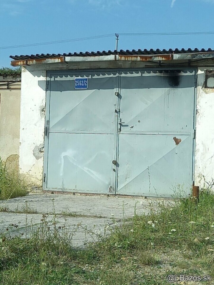 Na predaj garáž s montážnou jamou 20m2