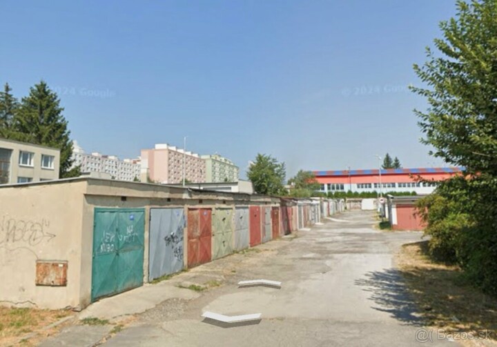 Garáž na prenájom na ulici M. Chrasteka