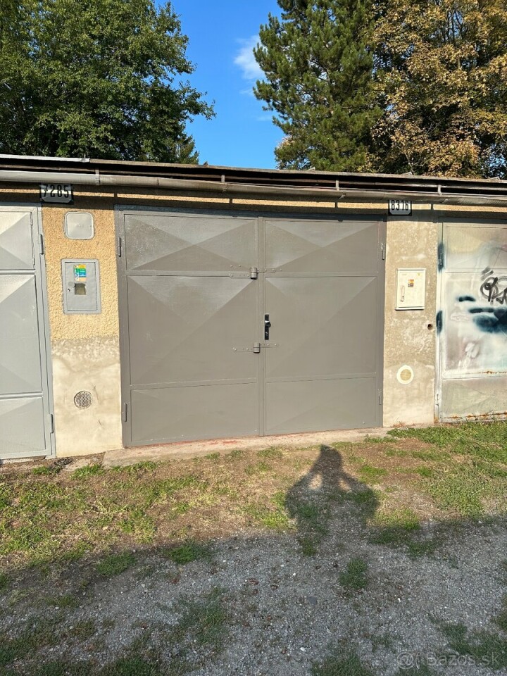 Prenájom garáže s elektrinou na ulici Janka Jesenského