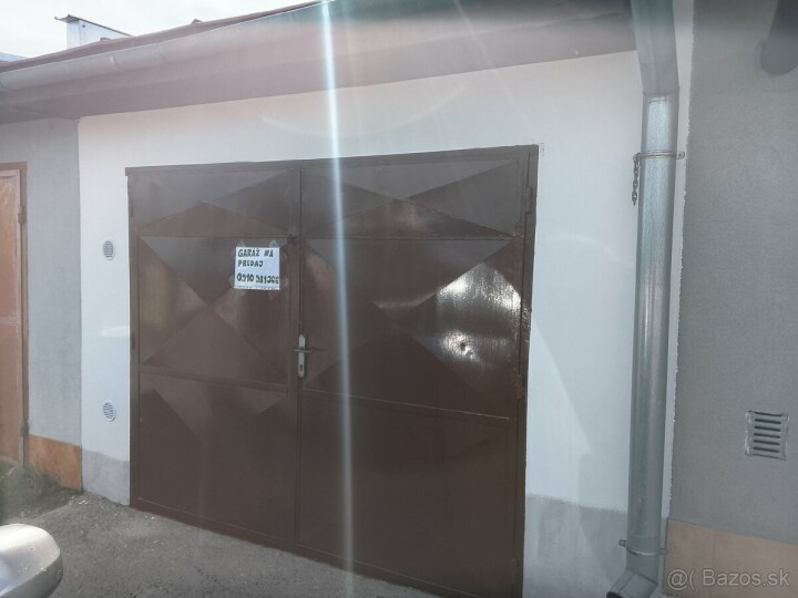 Na predaj garáž s elektrinou a možnosťou rozšírenia