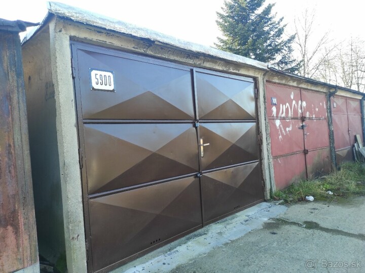 Panelová garáž na dlhodobý prenájom na ulici A. Hlinku