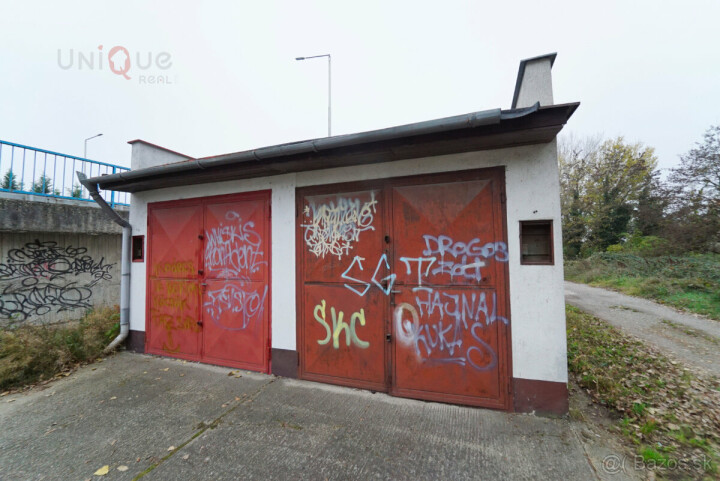 Predaj garáže v Komárne pri čerpacej stanici Shell