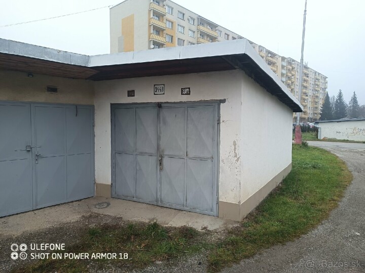 Prenájom dvojgaráže na parkovanie