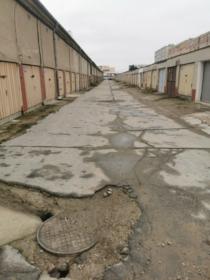 Predaj murované garáže na Lomonosovovej ulici