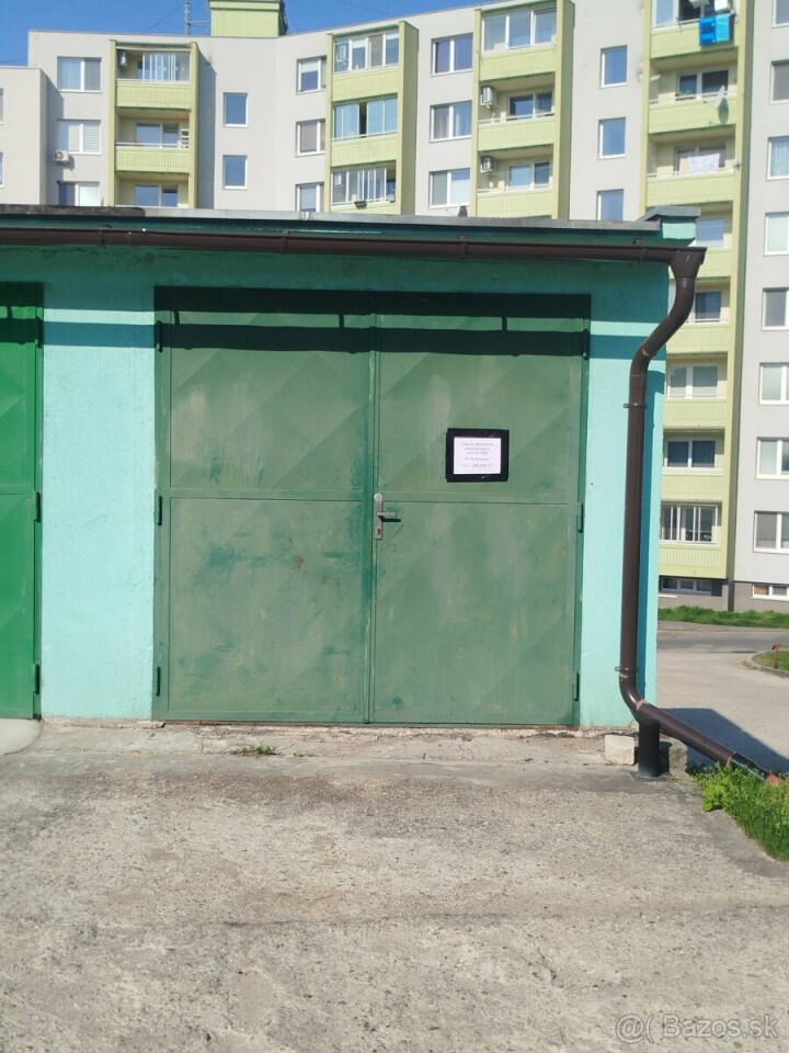 Dlhodobý prenájom garáže na ulici SNP v Holíči