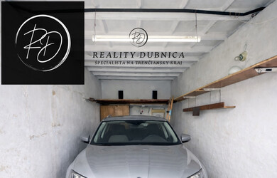 Na predaj novostavba garáže v Dubnici nad Váhom