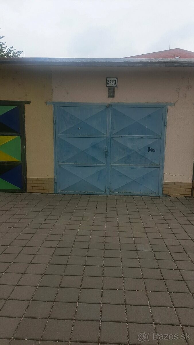 Predaj garáže s montážnou jamou a pivnicou v Dubnici nad Váhom