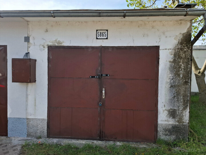 Na predaj garáž v Nových Zámkoch na ul. G. Bethlena