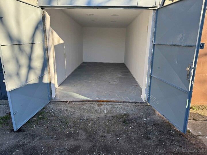 Prenájom priestrannej garáže pri Štrkoveckom jazere