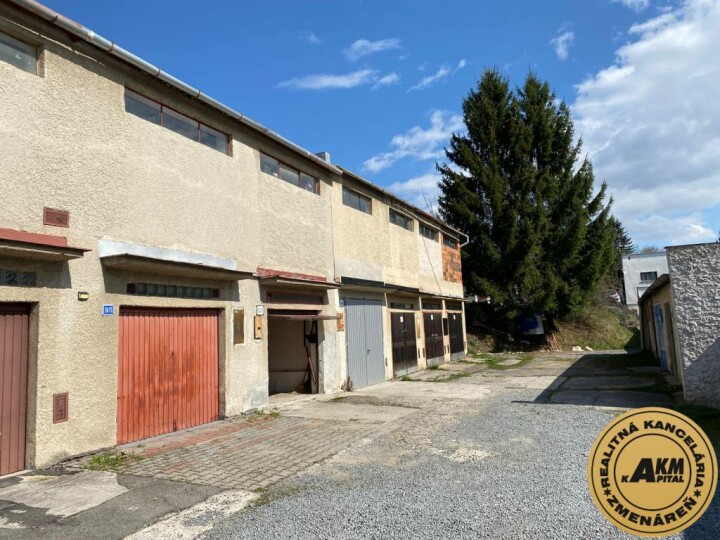 Predaj murované garáže na ul. Prachatická, Zvolen