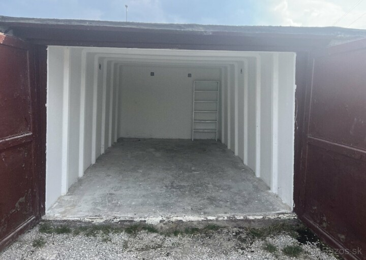 Prenájom garáže na Starom sídlisku pri autoškole Humaj