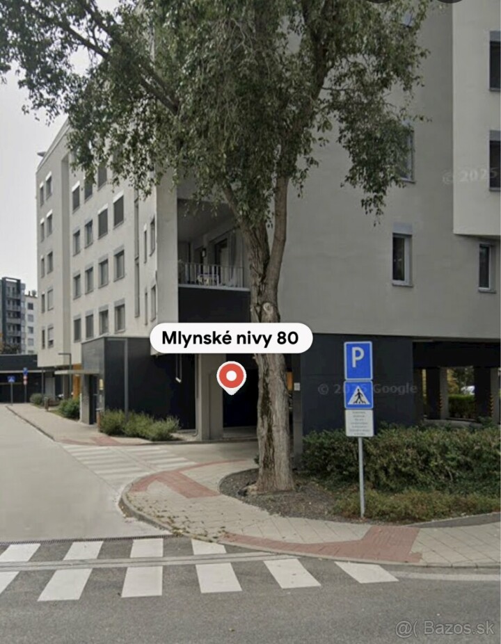 Prenájom garážového státia v Bratislave na Mlynských nivách 80