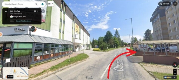 Podzemné garážové státie na prenájom na Vlčincoch 2