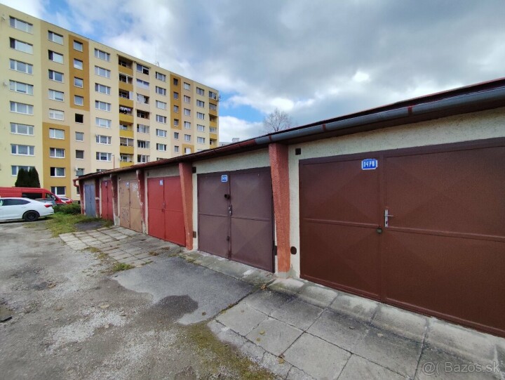 Prenájom garáže s elektrinou na sídlisku Mier