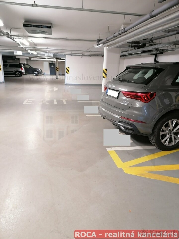 Prenájom krytého parkovacieho miesta v Košiciach - centrum