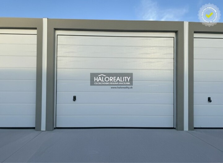 Predaj novej garáže v radovej zástavbe v Bytči