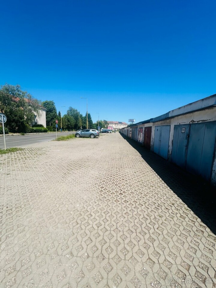 Predaj murované garáže v Humennom pri Tescu
